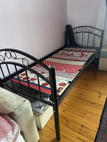 kravat demir: Təknəfərlik çarpayı, Siyirməsiz — 2