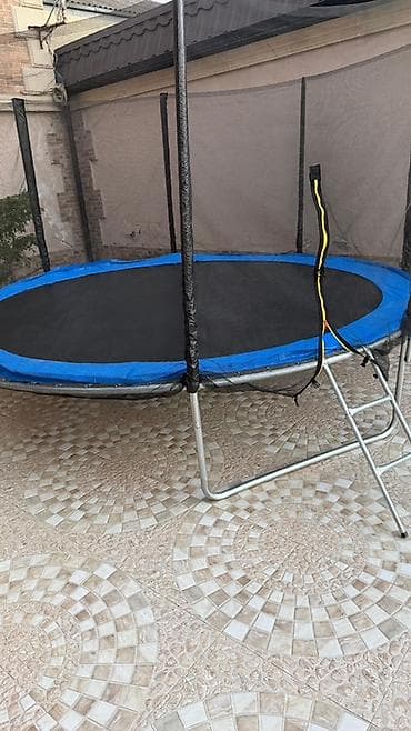 kemei 2299: Bağça/bakı həyəti üçün dairəvi trampolin 3.66 M (12 FT) BATUT - — 3