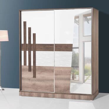 шкаф трехдверный: Прямой шкаф, Для прихожей, Для спальни, Для одежды, Купе, Корпусный, 2 двери — 7