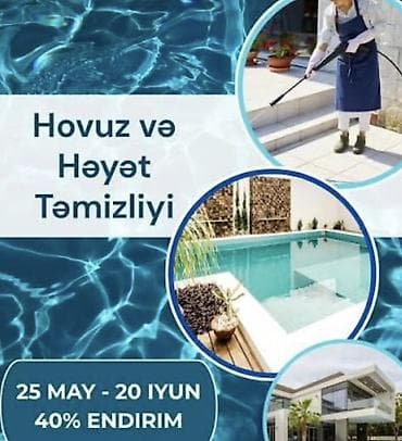 Hovuzlar: Təmizlik | Evlər — 1