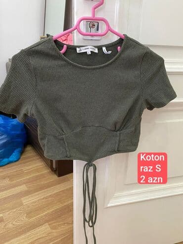 ketan dest: Qadın geyimləri dəsti – müxtəlif ölçülər 1) Qara bluz - Brend: Amisu — 12