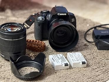 canon eos 6d mark 2: Canon EOS 650D DSLR fotoaparat komplekti - Korpus: Canon EOS 650D — 9