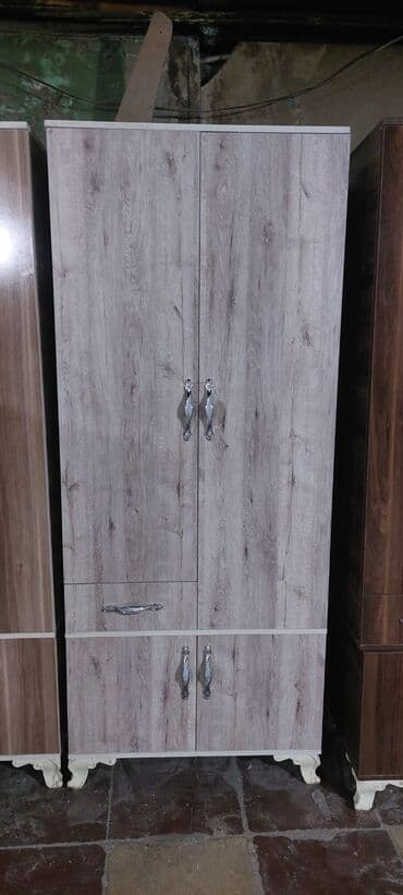 dsp laminat: Açılan, 2 qapılı Düz dolab, Qarderob, paltar dolabı — 15