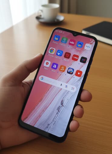 телефон fly iq4404 spark: Tecno Spark, 32 ГБ, цвет - Голубой, Отпечаток пальца — 2