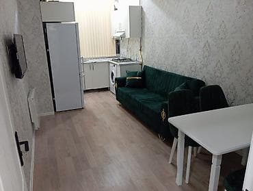 berdə: 2 otaqlı mənzil – tam təmirli və mebellə təchiz olunmuş Xırdalan — 5