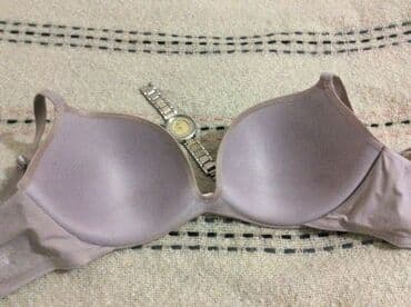 бежевый купальник: Обсолютно новый бюстик, с биркой Global lingerie 80С Финляндия — 6