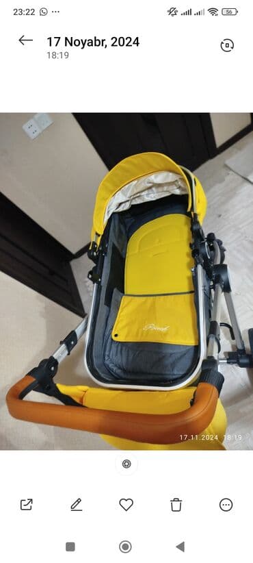 kolyaskalar: Çıxarıla bilən beşikli araba, Yeni, Ünvandan götürmə, Ödənişli çatdırılma — 5