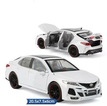 metbex tavan modelleri: Toyota camry dəmir maşın maketləri qapıları açılır və işiqları — 4