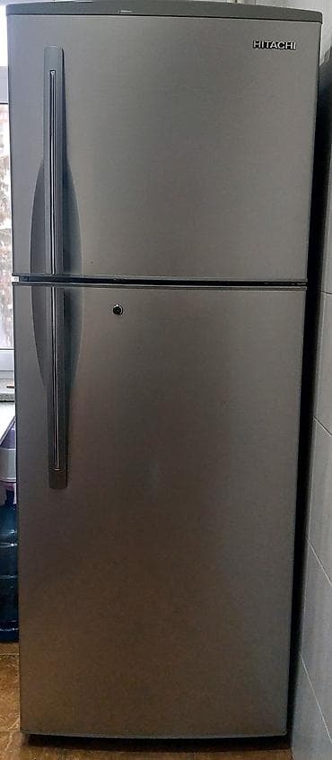 2 el dondurucu: Б/у 2 двери Hitachi Холодильник Продажа, цвет - Серебристый — 1