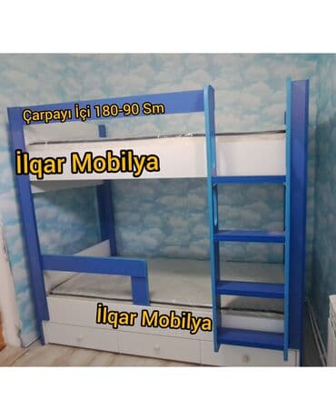 qiz ucun kravatlar: Oğlan və qız üçün, Yeni, Çarpayı, Matrassız, Siyirməsiz, Laminat — 2