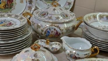 buta qab qacaq goran instagram: Nahar dəsti, Farfor, 6 nəfərlik, Çexiya — 7