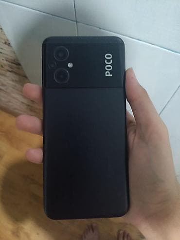 poco telefonlar: Poco M5, 128 GB, rəng - Qara, Sensor — 5