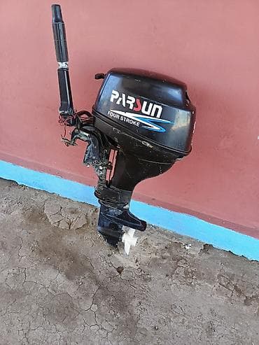 neftçala moto: Parsun 9.9 at gücündə asma kater mühərriki - Tip: benzinli, 4-takt — 3