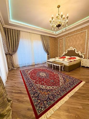 Lüks interyer dizaynı və mebel komplekti - Klassik üslubda yataq
