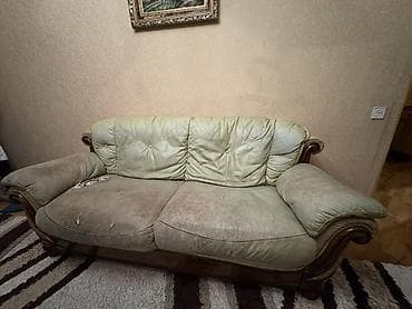divan kreslo: İşlənmiş, Klassik divan, Divan, Bazasız, Açılmayan — 2