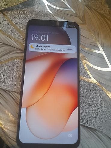 redmi not9: Redmi smartfon hecbir prablemi yoxdur 128 yaddas - Rəng: Qara, parlaq — 2