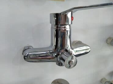 hamam ucun: Xrom örtüklü, bir qollu, quraşdırılmış mikser kranı. Dəsti tənzimləmək — 1