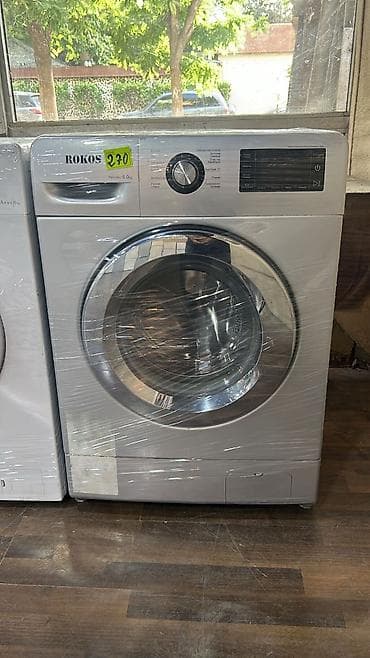 rokos: ROKOS FB1010U ön yükləməli paltaryuyan maşın - Yük tutumu: 6 kq - Ön — 1