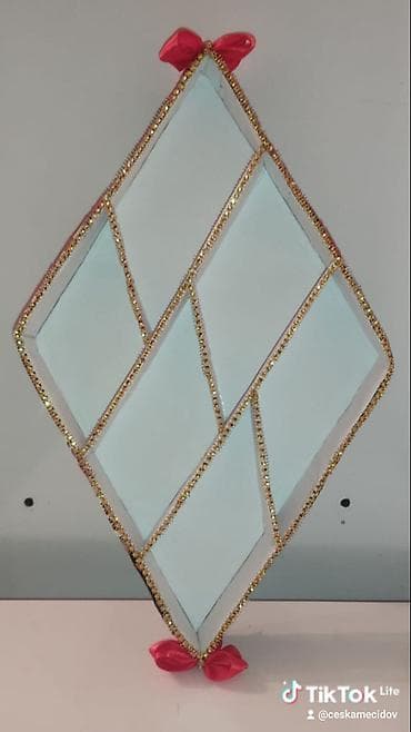 nişan dekor: Dekorativ əl işləri – təşkilatçı və səbət dəsti - Kvadrat formalı — 3