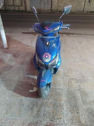 Aksesuarlar və tüninq: Skuter – Efir W5, mavi rəng Əsas xüsusiyyətlər: - Şəhərdə rahat — 3