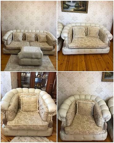 Ev və bağ: İşlənmiş, Divan, 2 kreslo, Divan, Açılan — 1