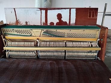 ucuz tablo: Pianino – şaquli, 3 pedal, klassik ağac korpus - Korpus: cilalanmış — 2