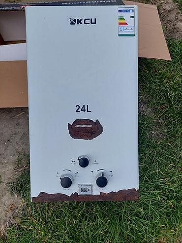 icməli su: Məhsul: KCU qazla işləyən axın tipli suqızdırıcı - Tutum: 24 litr/dəq — 2