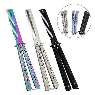 Balison tərzində qatlanan daraq Məhsul təsviri: - Balison (butterfly)