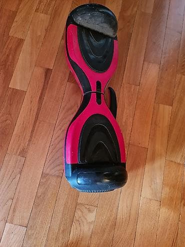 tek teker scooter: Hovərbord – 2 təkərli elektrik skuter - Rəng: qırmızı/qara - Korpus — 3