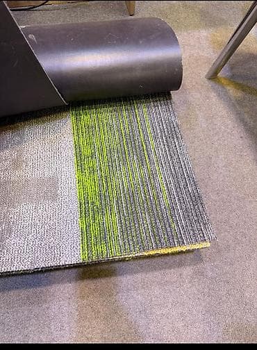 Потолок: Ofis/kommersiya məkanları üçün xalça plitələri - Növ: modullu xalça — 4