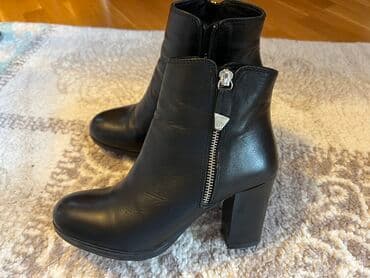 rezin qısa çəkmələr: Ölçü: 37, rəng - Qara, İşlənmiş — 2