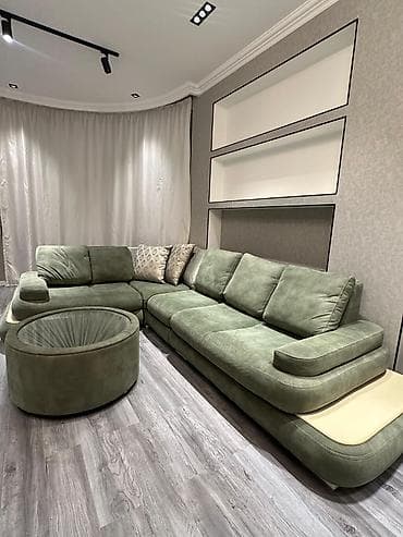 puff kreslo: Künc divan, Pufik, Bazasız, Açılmayan — 1