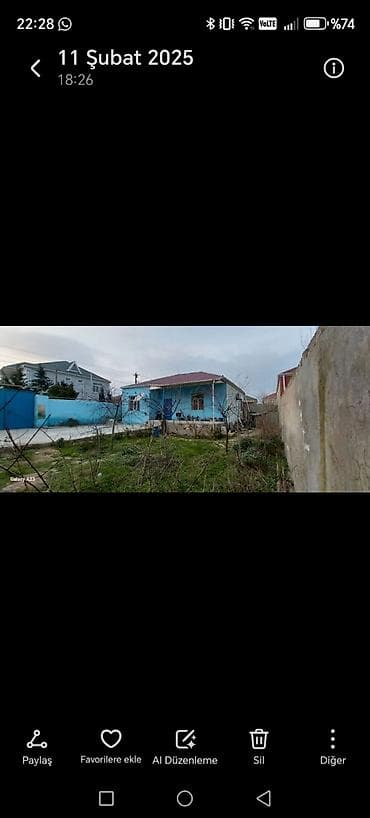 avto karavan: Hovsan qusculuq 3 sot 3 otaq senet belediye - Tamamilə hasarlanmış — 7