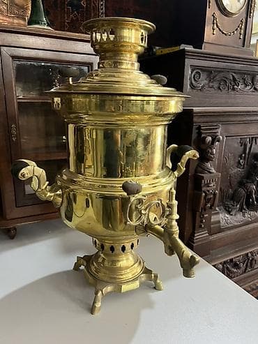 İşlənmiş Od Samovar, 5 l, Ünvandan götürmə