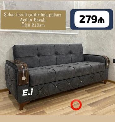 divanlar 2ci əl: Divan, Yeni, Açılan, Bazalı, Şəhərdaxili pulsuz çatdırılma — 1