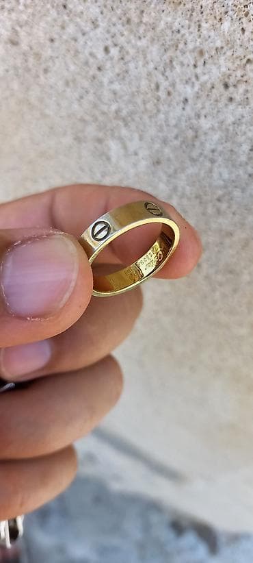 750: Üzük, Cartier, Sarı qızıl, 750 Əyar, Qaşsız — 3