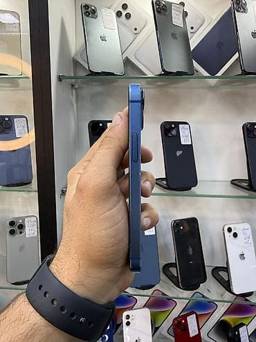 iphone 12 i: IPhone 13 mini, 128 GB, Göy, Zəmanət, Kredit, Simsiz şarj — 6