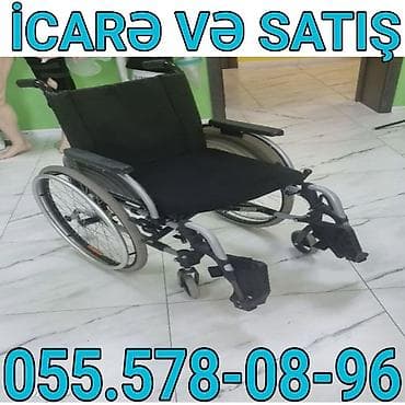 İcarə və satış üçün əlil arabası - Yüngül və dayanıqlı metal