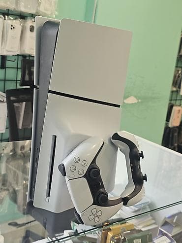 PS5 (Sony PlayStation 5): PlayStation 5 slim. usd usde 4 fefe isdifade olunub qutusuna kimi var — 1
