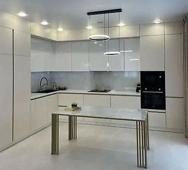 suni mermer: Sifarişlə mətbəx dəsti, Özü çəkən petlələr, Taxta, Kredit yoxdur, Pulsuz çatdırılma — 4