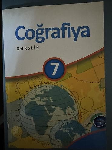 Kitablar və jurnallar: Məktəb dərslikləri paketi • Coğrafiya – 8-ci sinif dərsliyi • — 7