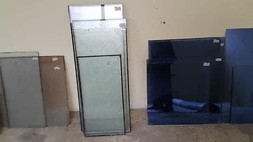 şüşə qapı: Müxtəlif ölçü və növlərdə şüşə panellər Adi Şüşə 90x59, 60x58 — 3