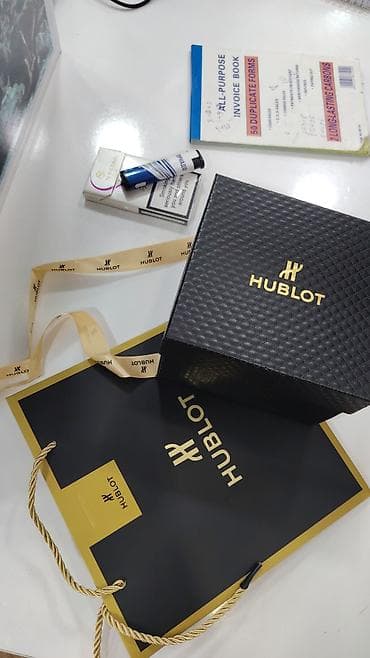 Qol saatları və aksesuarlar: Saat qutuları – Rolex, Tissot, Cartier, Hublot - Brend loqolu, sərt — 8