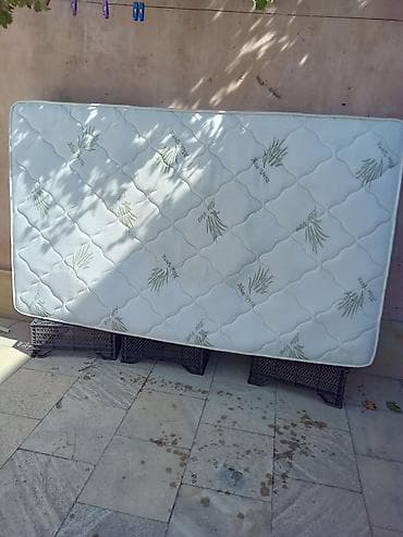 matras taxt: Aloe Vera döşək - Ölçü: təxmini tək nəfərlik (şəkillərə əsasən — 2
