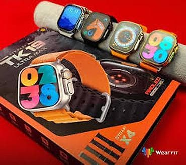 pocco x4: Kateqoriya: Smart saatlar Brend: No Brand Model: TK19 Ultra Max — 1