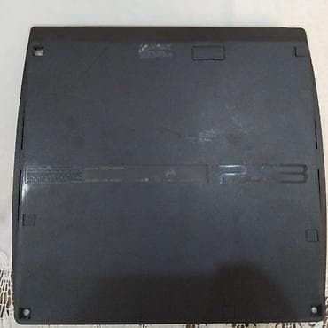 tv disk: Sony PlayStation 3 Slim oyun konsolu - Model: CECH‑3008A (PS3 Slim) - — 2