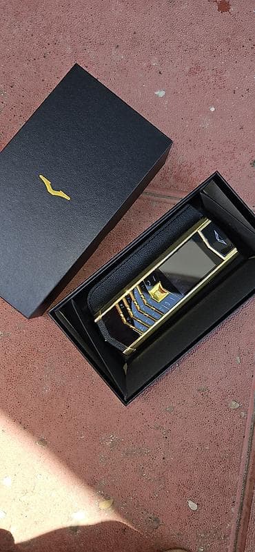 iphone 12 pro maxs: Vertu rəng - Qızılı, Düyməli — 3