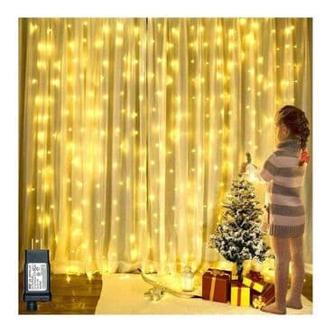 yolka ucuz: Yolka isigi teze mallar 3x1.5 metr Ay ulduz isiq Perde isiqlari Yolka — 1