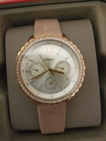 forsining saat: Yeni, Qol saatı, Fossil, rəng - Çəhrayı — 10