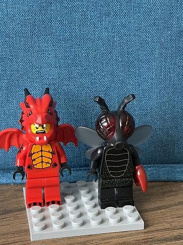 heyvan oyuncaqları: LEGO minifiqur kolleksiyası – müxtəlif temalar və aksesuarlarla — 6